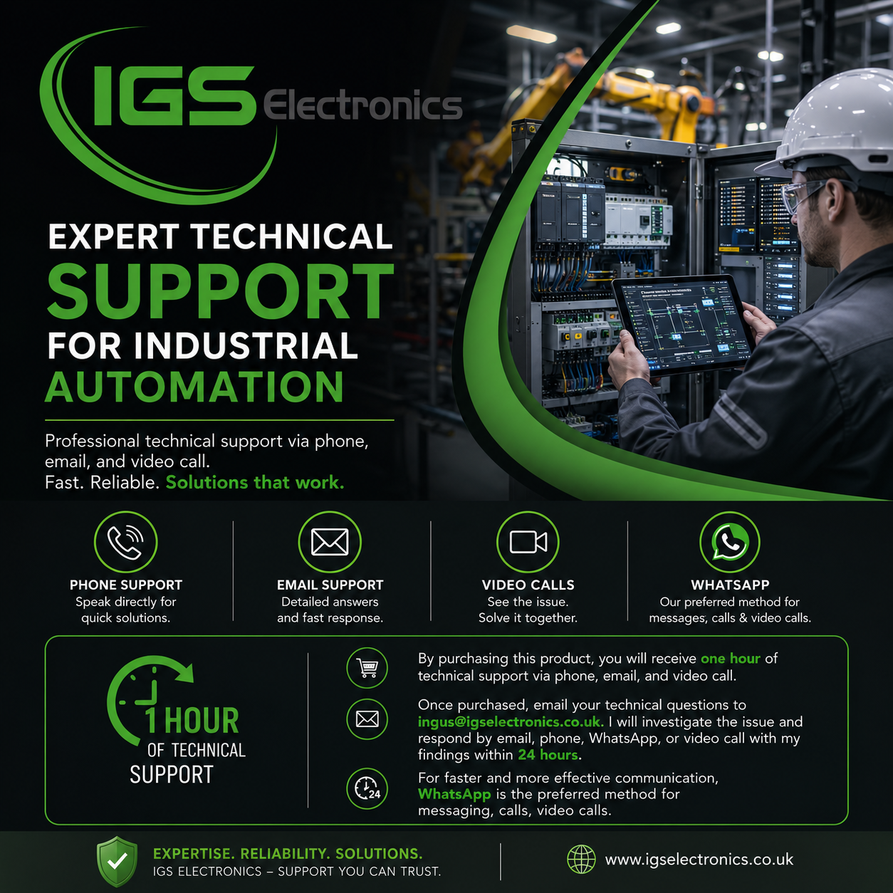 Industrial Automation Technical Support | PLC, HMI & VFD Remote Support